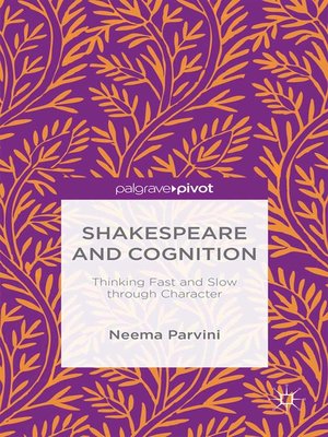 cover image of Shakespeare and Cognition